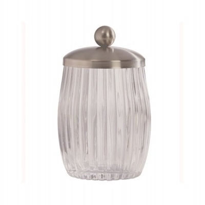 Spirella   Caixa Multiusos de vidro transparente Quartz