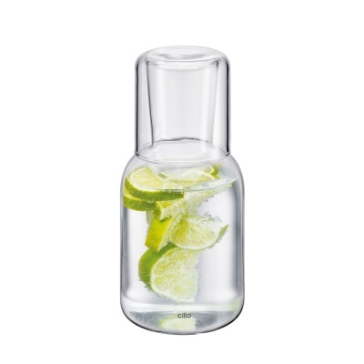 Cilio - Garrafa com copo LORENZO Transparente