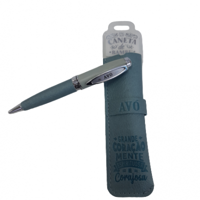 H&H - Caneta de Bambú com Bolsa Avó
