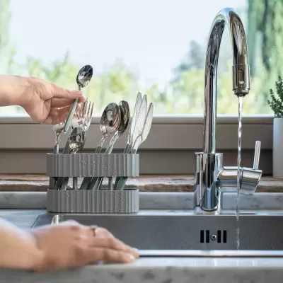 Guzzini Organizador de banca cinza TIDY&SAFE