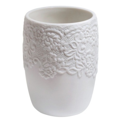 Spirella Copo em porcelana COZY White