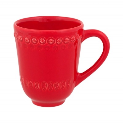 Bordallo Pinheiro Fantasia - Caneca Vermelho