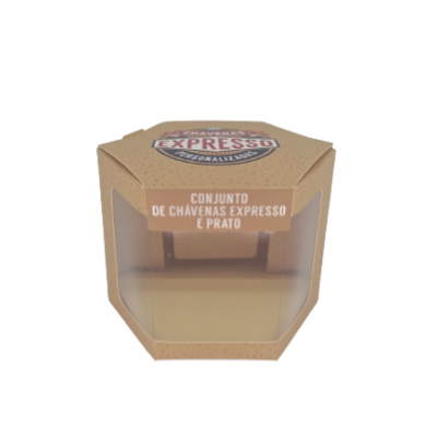 H&H Caixa de Presente para Chávena e Prato