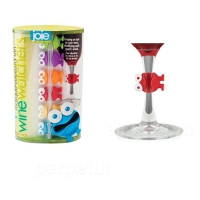 Joie Set 6 marcadores de copos Wine Watchers