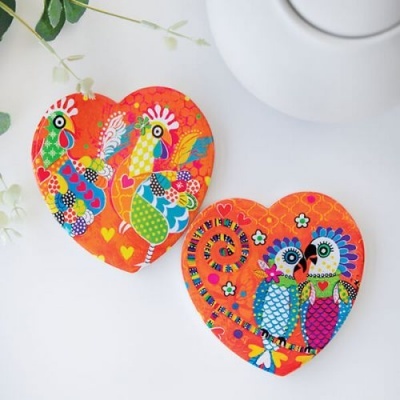 Maxwell & Williams Base p/caneca 10cm Love Hearts Chicken Dance