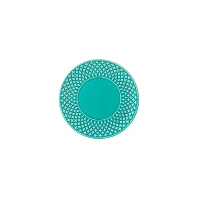 Bordalo Pinheiro Bicos - Prato Pão Verde menta