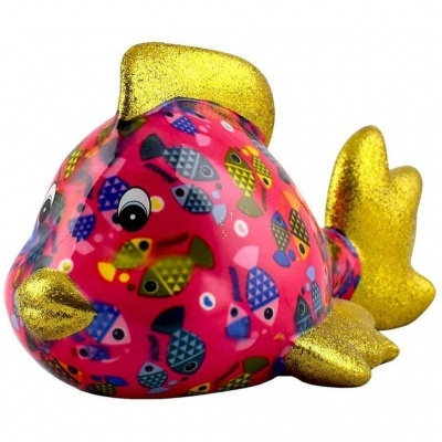 Pomme Pidou Mealheiro M peixe Calypso –  Rosa Peixinhos