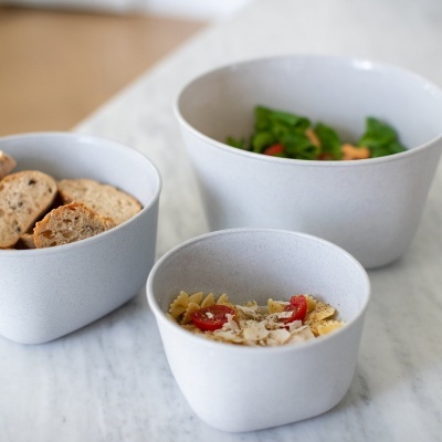 Koziol Connect  M Taça com tampa 1lt Azul Profundo