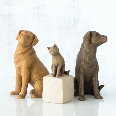 Willow Tree Figura Love my Dog (light) 27682