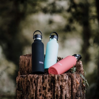 Nerthus Garrafa térmica 750ml Sport Series preta