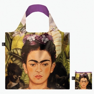 LOQI Saco Frida Kahlo Self Portrait with Hummingbird