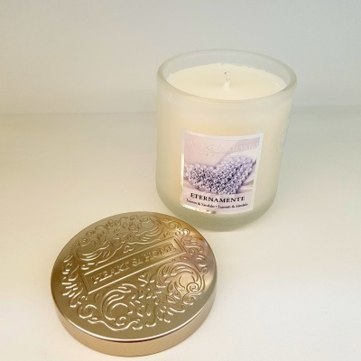 Heart & Home Vela Frasco pequeno Eternamente