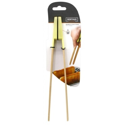 Nerthus Pinça p/torradas Bambú