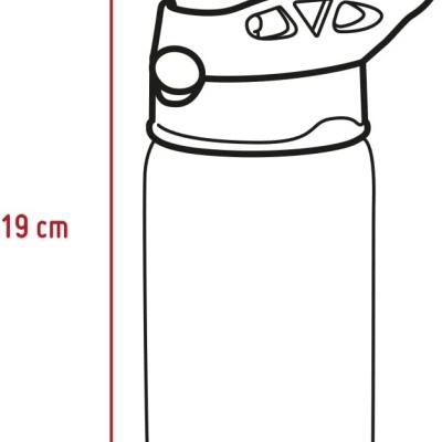 Nerthus Garrafa Infantil Reutilizável Safari