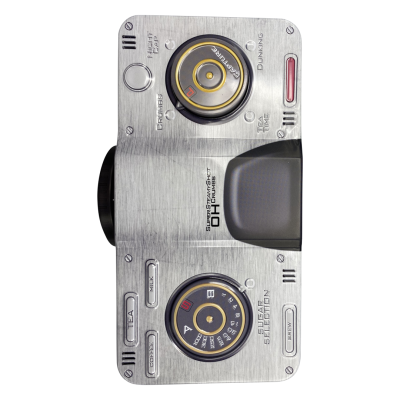 Silver Crane Lata Câmera Fotográfica