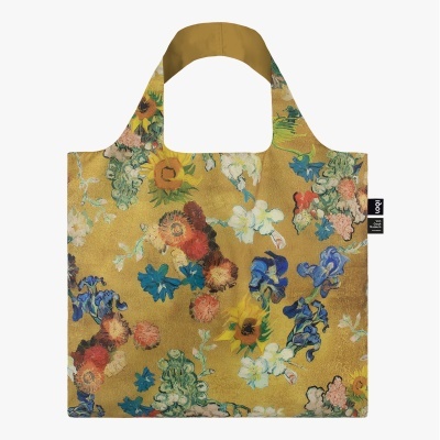 LOQI  Saco Vincent van Gogh Flower Pattern Gold