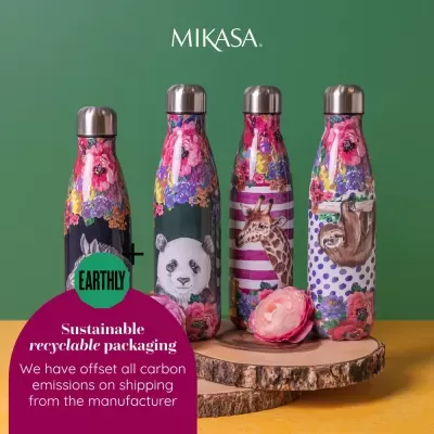 Mikasa Wild at Heart Garrafa térmica 500ml Sloth
