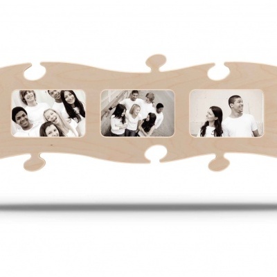 Country Living Moldura Puzzle+ 5 x 10x15cm natural