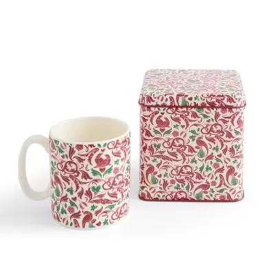 Portmeirion Caneca c/lata Christmas Tree Yuletide