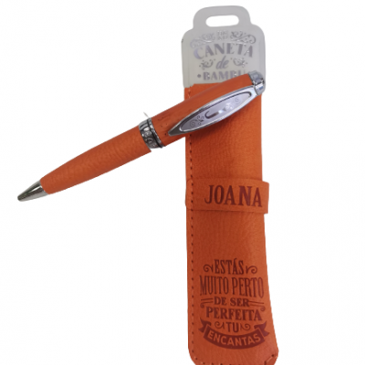 H&H - Caneta de Bambú com Bolsa Joana