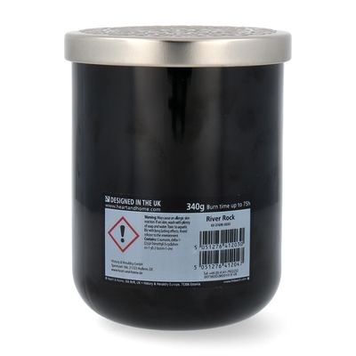 Heart & Home Vela Frasco grande  Pedra do Rio