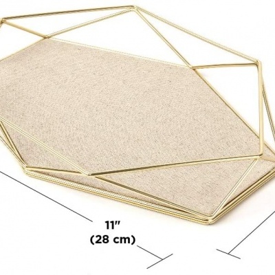 UMBRA Prisma Despeja bolsos dourado