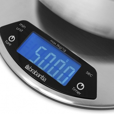 Brabantia Balança de Cozinha inox red.