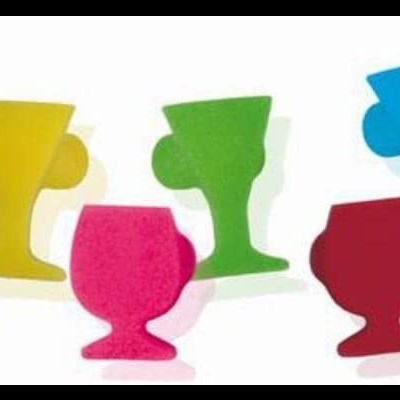 Vin Bouquet Set 8 Marcadores para Copos em Silicone