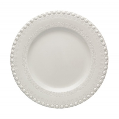 Bordallo Pinheiro Fantasia - Prato Raso 29 Cinza Areia