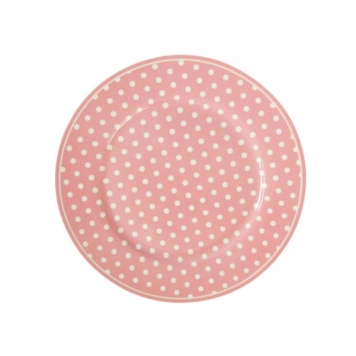 Isabelle Rose Prato de sobremesa 20 cm Polka Dots  Rosa