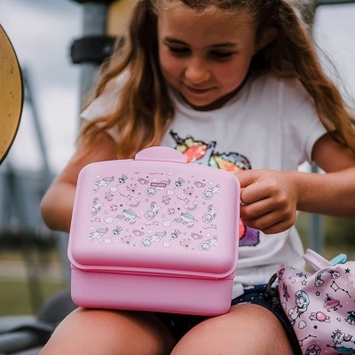 Nerthus Lancheira infantil Unicórnios