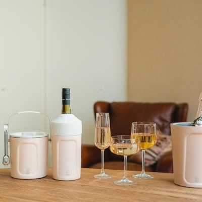 Leopold Vienna Balde de gelo de parede dupla Corvina Sand