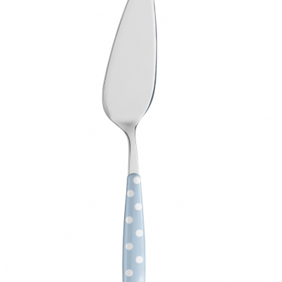 Isabelle Rose Espátula de bolo azul pastel com bolinhas