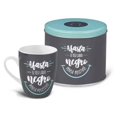 Nici Caneca & Lata "Afasta o Teu Lado Negro, Pensa Positivo!"