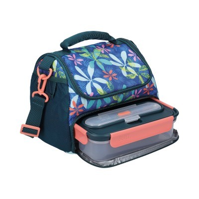 Built NY Tropics Lancheira de 6 litros com compartimento para marmita.