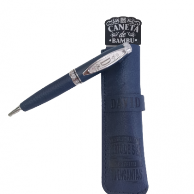 H&H - Caneta de Bambú com Bolsa David