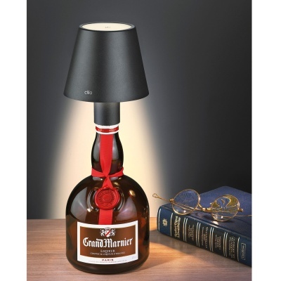 Cilio - Candeeiro de garrafa LED LUCE - preto