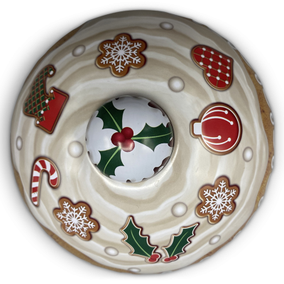 Silver Crane Lata Cupcake X-mas Puding