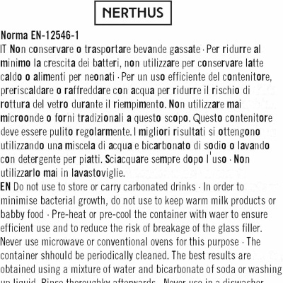 Nerthus Garrafa térmica 500ml Lego