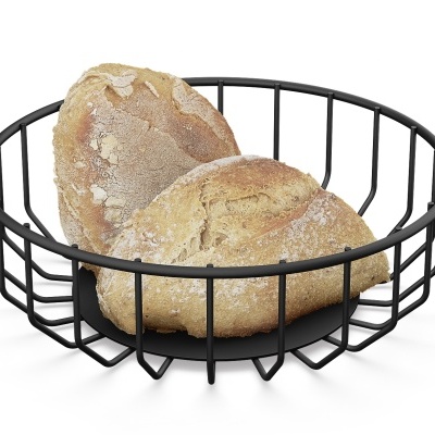 Zack Cesto pão Abasso preto 23,5cm