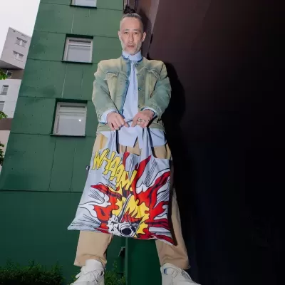 LOQI Saco ROY LICHTENSTEIN Whaam!