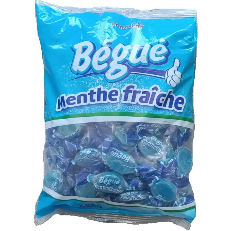 Rebuçado Bégué "Menthe fraiche" 100 u