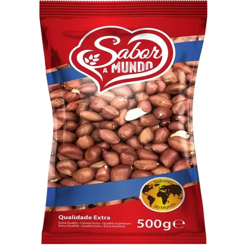 Amendoim com Pele 500 gr