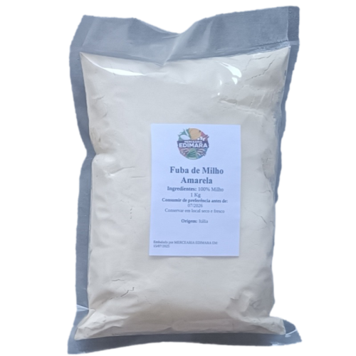 Fuba&#x20;De&#x20;Milho&#x20;Amarela&#x20;1&#x20;Kg