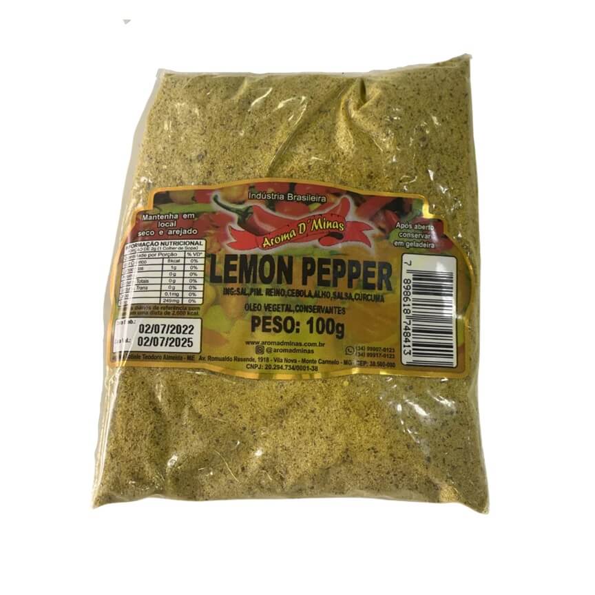 Tempero Lemon Peper 100 gr