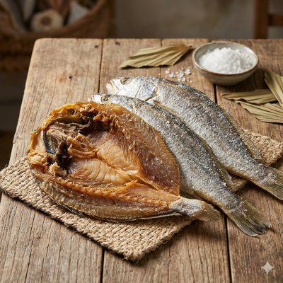 Peixe Seco e Salgado (Croaker) - 500g