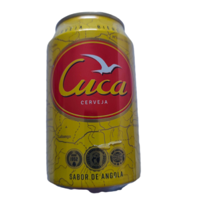 Cerveja Cuca - Sabor de Angola (Lata 330ml)