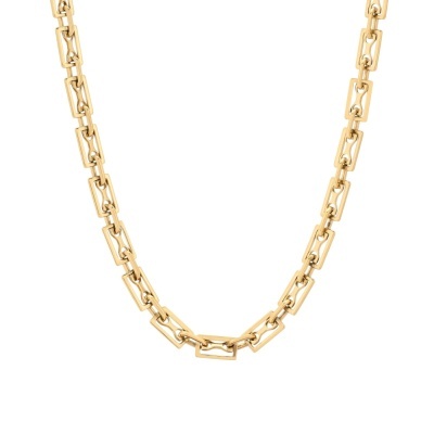 Colar em aço retângulos