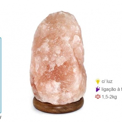 Candeeiro de sal 1,5 - 2 KG