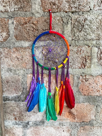 Caça sonhos varias cores